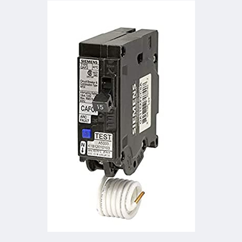 SIEMENS 15-AMP SINGLE POLE ARC FAULT AFCI BREAKER