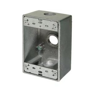 18025 Weatherproof Metal FS Box