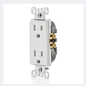 15 Amp Decora Tamper-Resistant Duplex Outlet