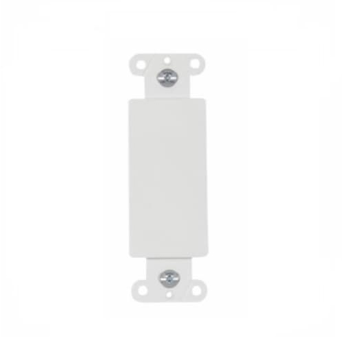 EATON 2160W-BOX Wall Plate Adapter, Decorator to Blank White