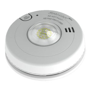 BRK 3 in 1 Low Profile Design Carbon Monoxide,Strobe & Smoke Alarm