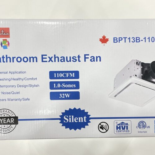 BATHFAN 110CFM/1.0-Sones W/31w