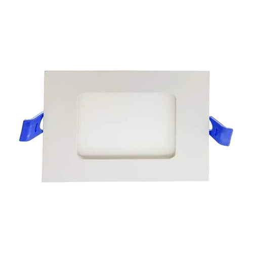 MATRIX 4 INCH LED SQUARE POTLIGHT WHITE WITH ROUND CUT-OUT 3CCT
