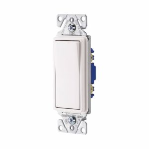 EATON-SINGLE POLE DECORATOR SWITCH (7501W)