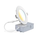 MATRIX 4 INCH LED SLIM PANEL 3CCT WHITE
