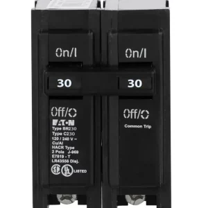 BR CIRCUIT BREAKER 30A DOUBLE POLE